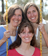 Sue, Julie and Beth are the authors of Grandloving.